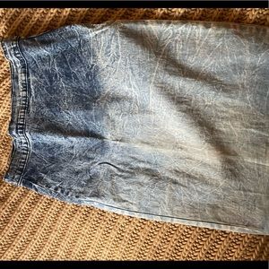 Jean skirt